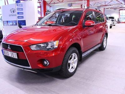 Mörkröd Begagnad 2011 Mitsubishi Outlander Edition SUV | 69 000 kr (Marknadspris)