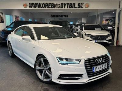 Vit Begagnad 2017 Audi A7 Sportback S-Line Halvkombi | 299 900 kr (Lite dyr)
