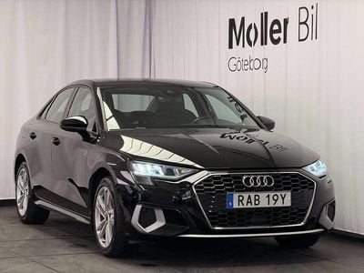 Brilliantsvart Begagnad 2022 Audi A3 Advanced Plus Sedan | 239 900 kr (Marknadspris)