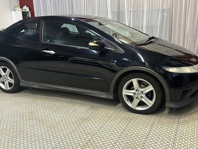 Svart Begagnad 2007 Honda Civic Halvkombi | 29 900 kr