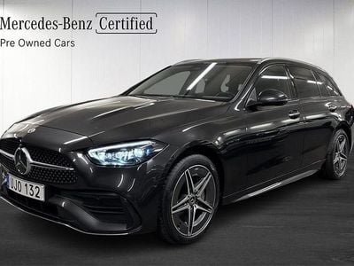 Grå Begagnad 2023 Mercedes C300 AMG line Kombi | 429 900 kr