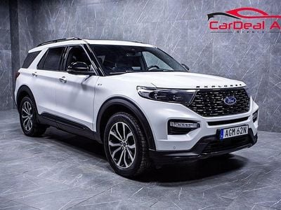 Begagnad Ford Explorer ST-Line 457 HK (336 kW) 2020 Vit SUV