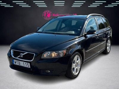 Svart Begagnad 2005 Volvo V50 Kinetic Kombi | 17 900 kr