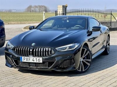 Begagnad BMW M850 M Sport 531 HK (390 kW) 2018 Svart metallic Sportkupé