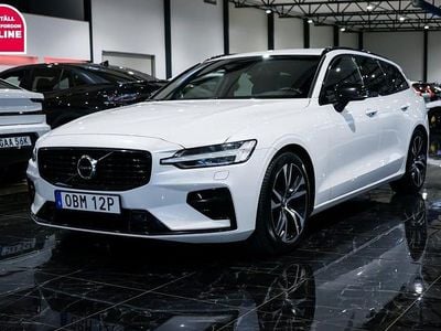Vit Begagnad 2021 Volvo V60 R-Design Kombi | 259 900 kr (Marknadspris)