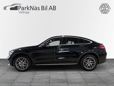 Svart Begagnad 2018 Mercedes GLC220 AMG Sportkupé | 344 900 kr (Lite dyr)