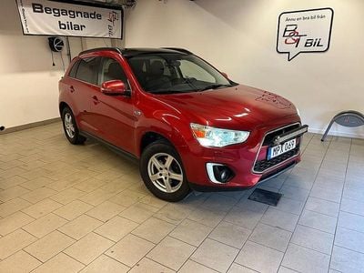 Röd metallic Begagnad 2014 Mitsubishi ASX SUV | 99 900 kr (Marknadspris)