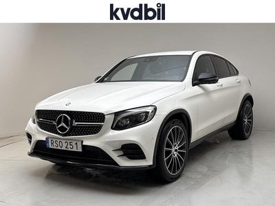 Vit Begagnad 2017 Mercedes GLC220 Sportkupé | 319 800 kr (Marknadspris)