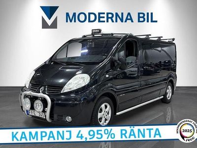 Svart Begagnad 2010 Renault Trafic Minibuss | 109 900 kr (Lite dyr)