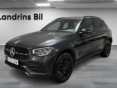Grå Begagnad 2022 Mercedes GLC300e AMG line SUV | 449 900 kr (Dyr)