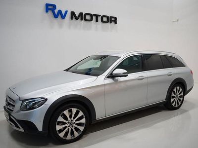 Begagnad Mercedes E220 All-Terrain 195 HK (143 kW) 2017 Silver Kombi