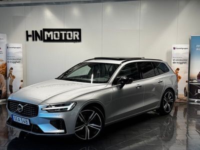 Begagnad Volvo V60 R-Design 456 HK (335 kW) 2022 Silver Kombi