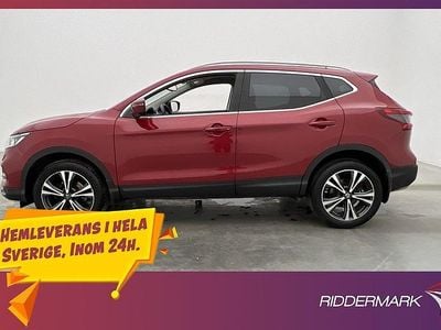 Röd Begagnad 2017 Nissan Qashqai 360º SUV | 148 900 kr (Marknadspris)