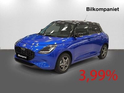 Blå Begagnad 2024 Suzuki Swift Halvkombi | 229 900 kr (Marknadspris)