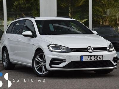 Vit Begagnad 2018 VW Golf VII GT Kombi | 187 900 kr (Marknadspris)
