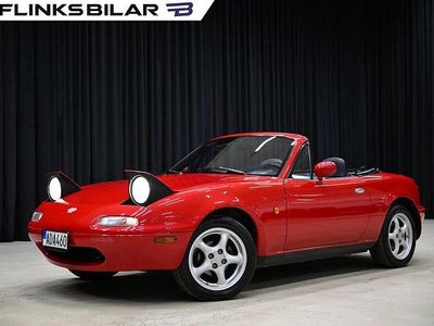 Begagnad Mazda MX5 116 HK (85 kW) 1991 Röd Cab