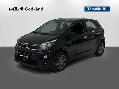 Svart Begagnad 2022 Kia Picanto Advance Halvkombi | 159 900 kr (Marknadspris)