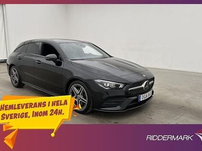 Begagnad Mercedes CLA220 Shooting Brake 2020 Svart Kombi