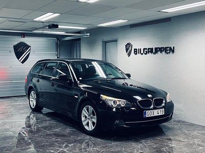Svart Begagnad 2007 BMW 520 Kombi | 79 900 kr (Dyr)