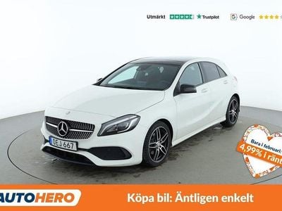 Begagnad Mercedes A180 AMG 110 HK (80 kW) 2016 Vit Halvkombi