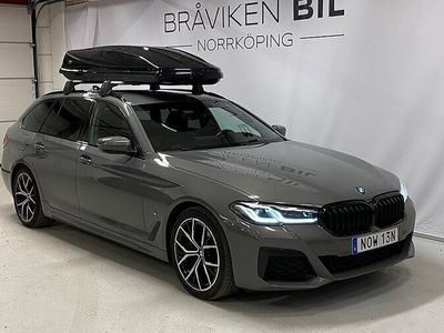 begagnad BMW 520 535 d xDrive M Sport HiFi Värmare Drag Displaykey 2021, Kombi