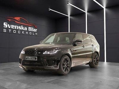 Begagnad Land Rover Range Rover Sport HSE 400 HK (294 kW) 2019 Svart SUV