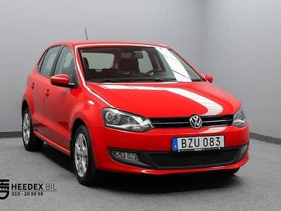 Begagnad VW Polo 86 HK (63 kW) 2013 Flash red Halvkombi