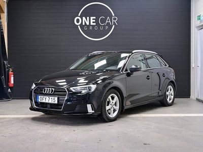 Begagnad Audi A3 Comfort 150 HK (110 kW) 2017 Svart