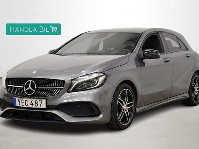 Begagnad Mercedes A200 AMG line 136 HK (100 kW) 2016 Grå Halvkombi