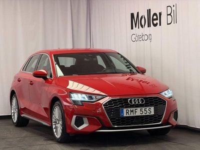 Röd Begagnad 2023 Audi A3 Proline | 215 900 kr (Marknadspris)