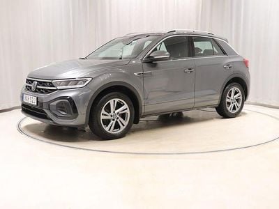 Grå Begagnad 2024 VW T-Roc R-line SUV | 374 900 kr (Lite dyr)