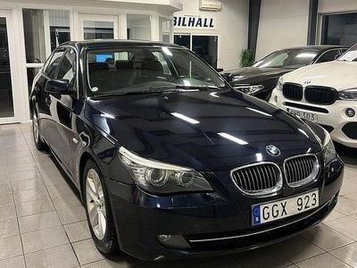 Begagnad BMW 525 218 HK (160 kW) 2007 Blå Sedan