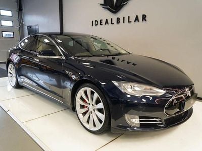 Blå Begagnad 2014 Tesla Model S Halvkombi | 249 900 kr (Dyr)