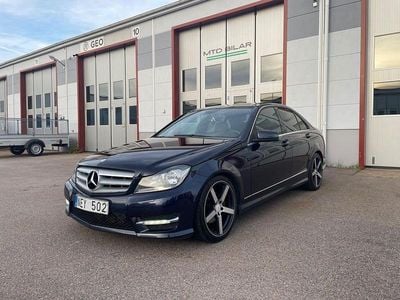 Mörkblå Begagnad 2012 Mercedes C220 AMG Sedan | 149 900 kr (Lite dyr)