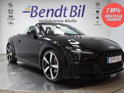 Metallic mythical black Begagnad 2019 Audi TT Roadster S-Line Cab | 379 500 kr