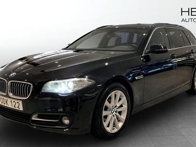 Svart (black) Begagnad 2016 BMW 520 Kombi | 174 900 kr (Marknadspris)