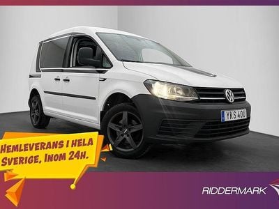 Vit Begagnad 2019 VW Caddy Minibuss | 199 800 kr