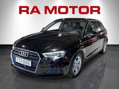 Svart Begagnad 2017 Audi A3 Sportback Proline Halvkombi | 179 900 kr (Marknadspris)