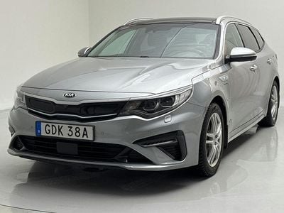 Begagnad Kia Optima Advance 205 HK (150 kW) 2019 Grå Kombi