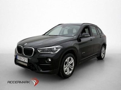 Begagnad BMW X1 Sport Line 150 HK (110 kW) 2018 Svart SUV