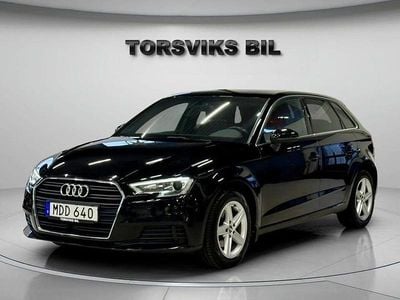 Begagnad Audi A3 Comfort 116 HK (85 kW) 2017 Svart