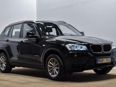 Begagnad BMW X3 184 HK (135 kW) 2012 Svart SUV
