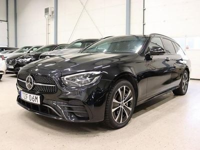 Svart Begagnad 2022 Mercedes E300 AMG line Kombi | 469 700 kr (Dyr)