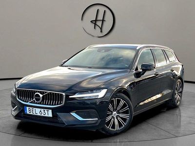 Begagnad Volvo V60 340 HK (250 kW) 2022 Svart Kombi