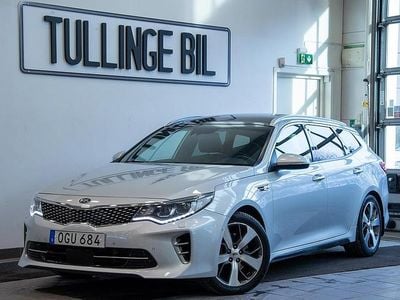 Begagnad Kia Optima Turbo 245 HK (180 kW) 2016 Grå Kombi