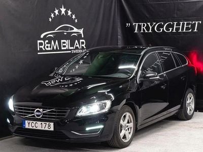 Svart Begagnad 2016 Volvo V60 Kombi | 164 800 kr (Marknadspris)