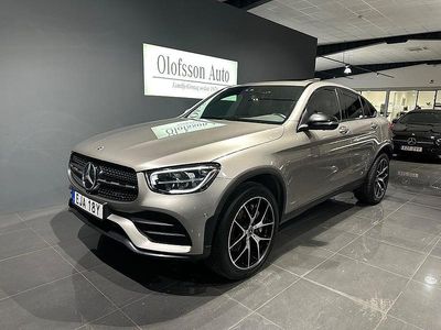 Begagnad Mercedes GLC300e AMG line Plus 211 HK (155 kW) 2022 Silver Sportkupé