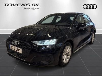 Brilliantsvart Begagnad 2023 Audi A3 Proline | 244 900 kr (Marknadspris)