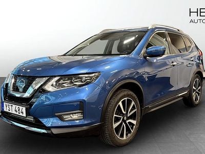 Begagnad Nissan X-Trail Tekna 131 HK (96 kW) 2017 Blå SUV