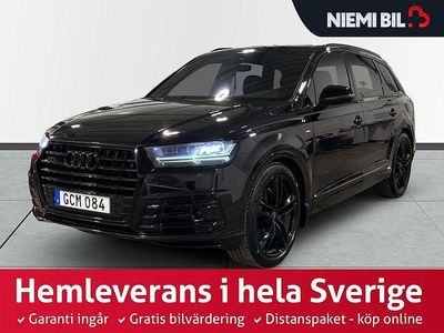 Begagnad Audi Q7 S-Line 272 HK (200 kW) 2015 Svart SUV